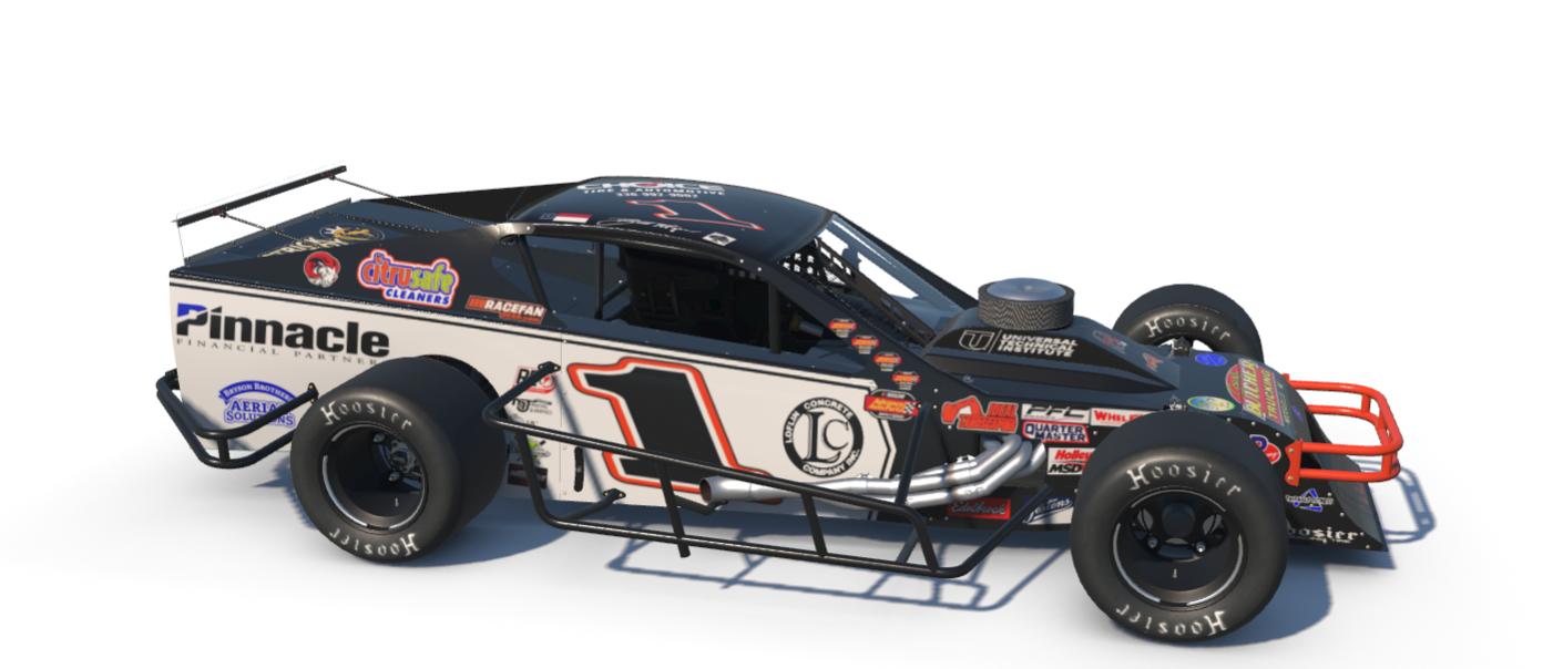 Preview of Burt Myers 2025 Bowman Gray Stadium Modified by Brant Mickel