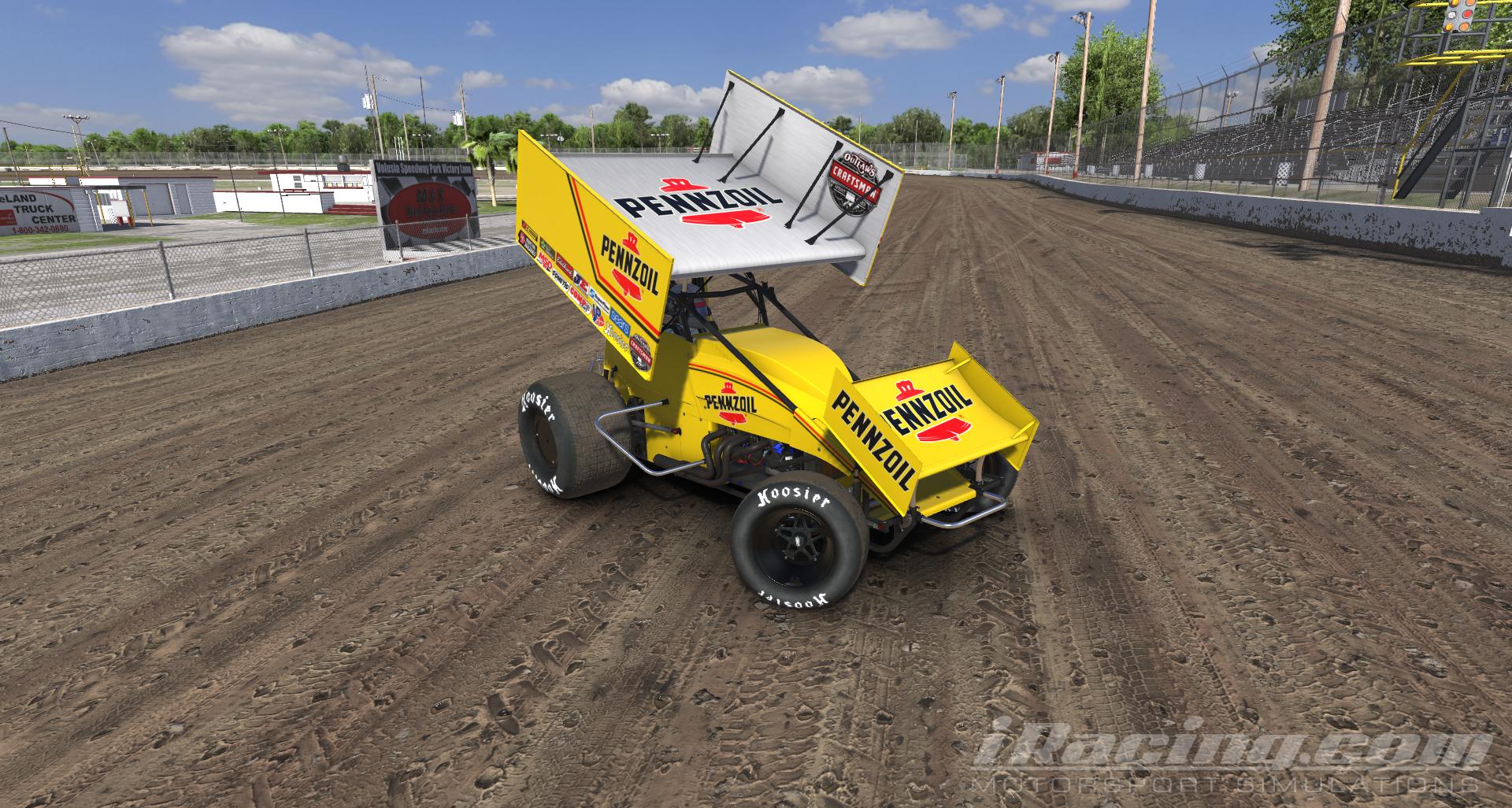 1:64 ACME Sprint Car #22 Jac Haudenschild Pennzoil Abreu Racing – 2021 Diecast