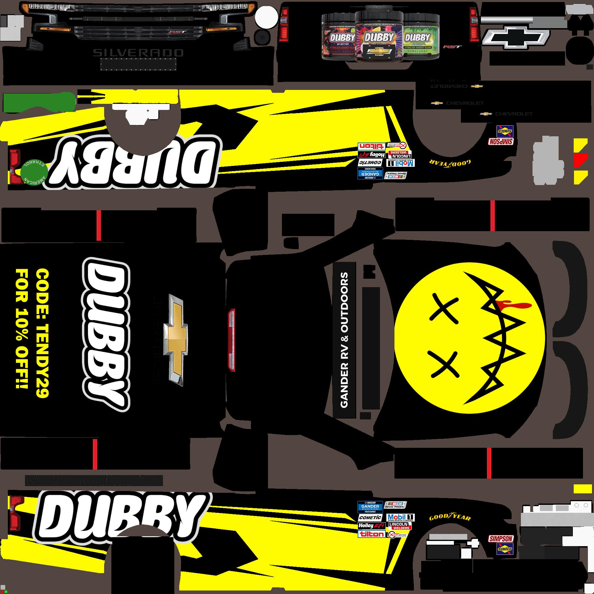 Preview of Chevrolet Silverado Truck DUBBY custom by Ant J Wright