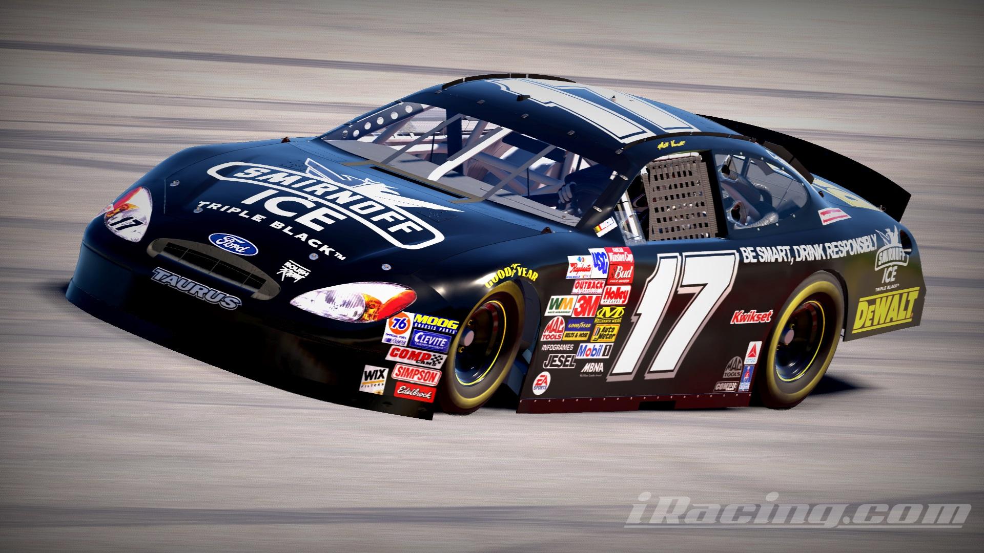Preview of 2003 #17 Matt Kenseth Smirnoff Ice Triple Black Ford Taurus by Christian Budd