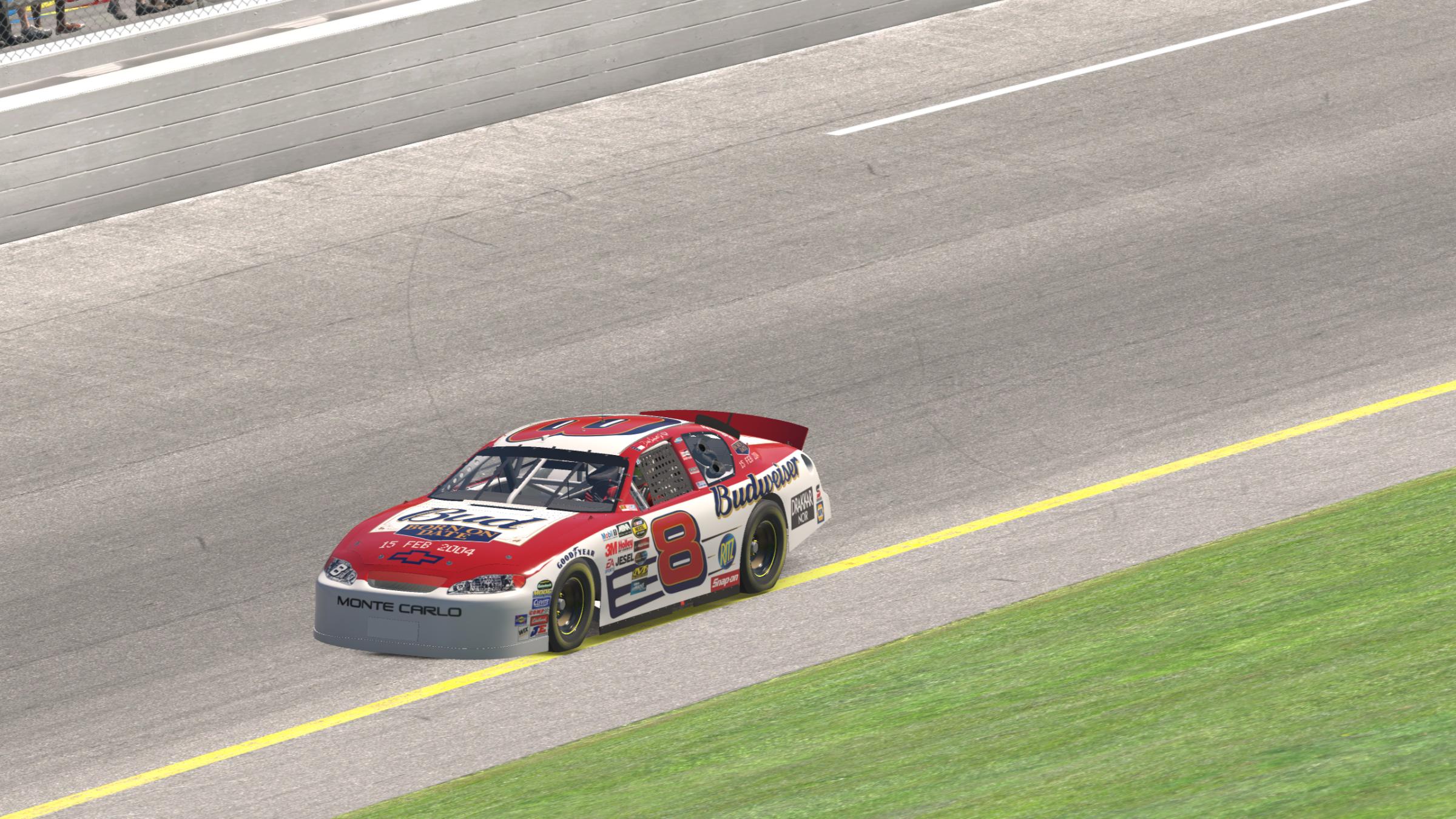 Preview of 2004 Dale Earnhardt, Jr. #8 Budweiser Born On Date [Daytona 500] (Custom Numbers - Superspeedway) by Tom W.