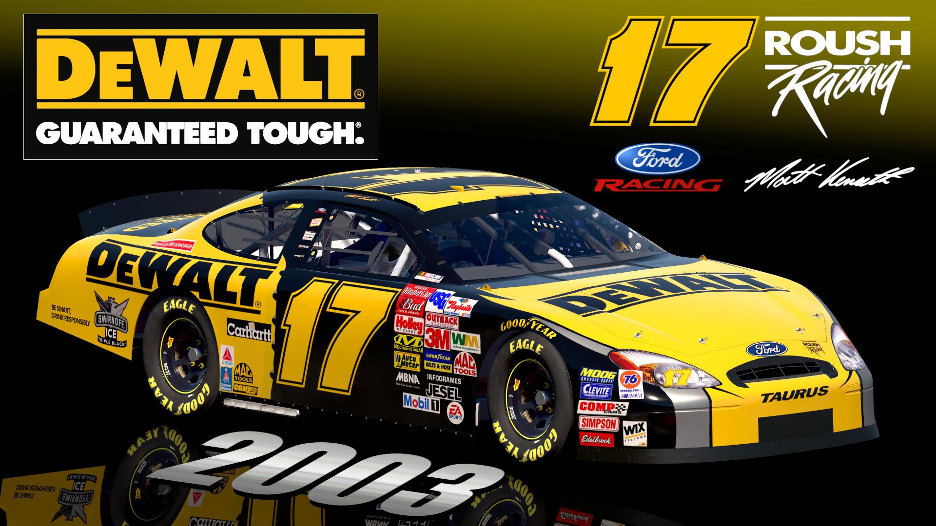 Preview of 2003 #17 Matt Kenseth Dewalt Ford Taurus by Christian Budd
