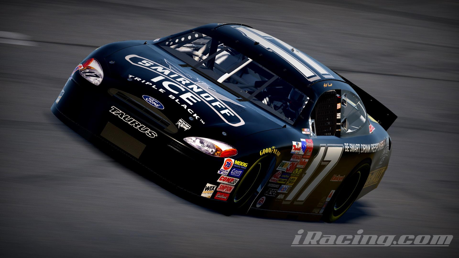 Preview of 2003 #17 Matt Kenseth Smirnoff Ice Triple Black Ford Taurus (SS) by Christian Budd