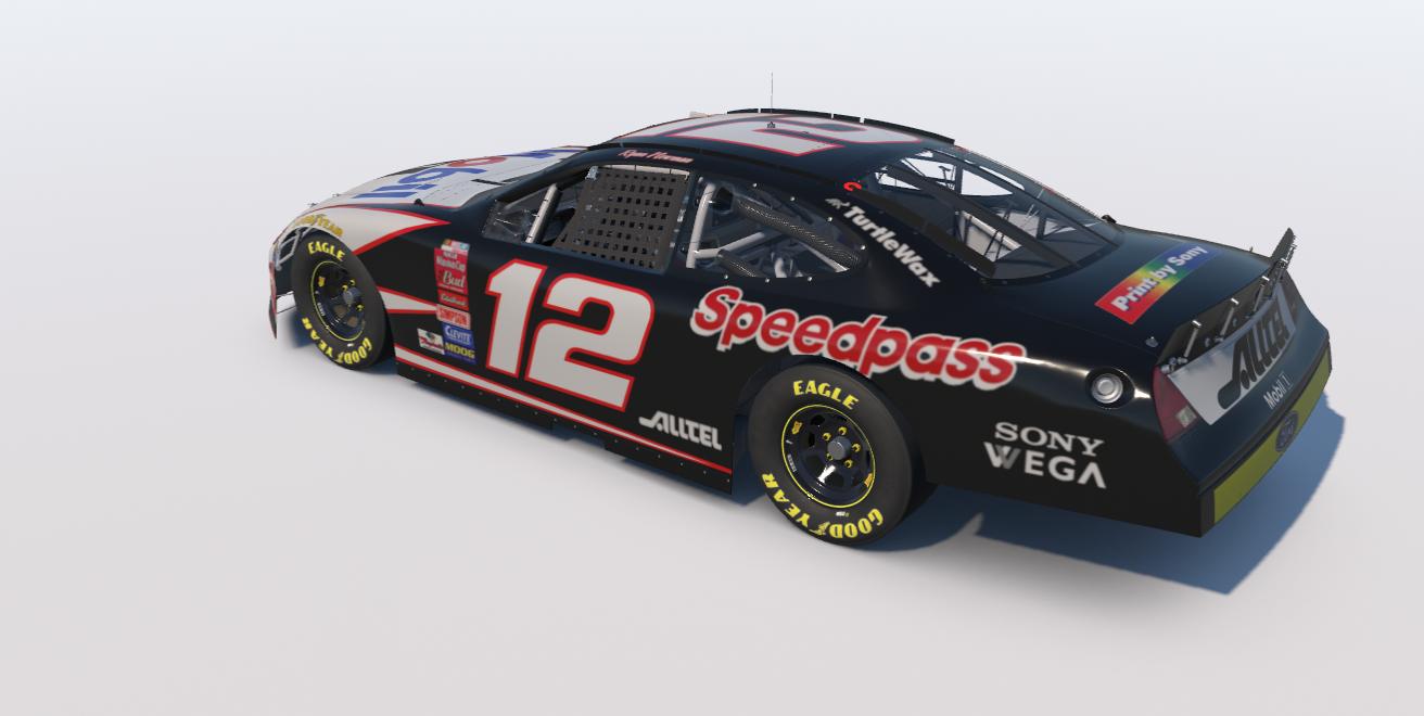 Preview of Ryan Newman #12 Mobil 1/ Speedpass 2002 Ford Taurus by Jackson Connell