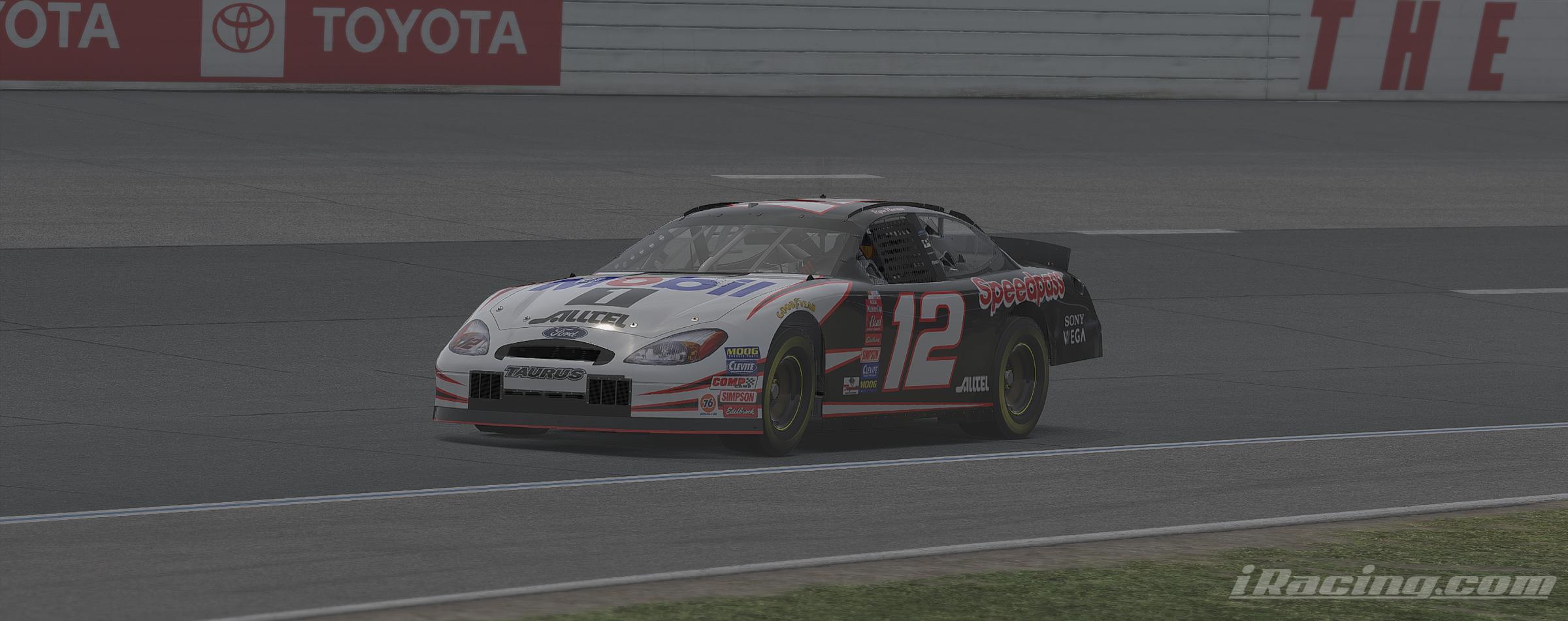 Preview of Ryan Newman #12 Mobil 1/ Speedpass 2002 Ford Taurus by Jackson Connell