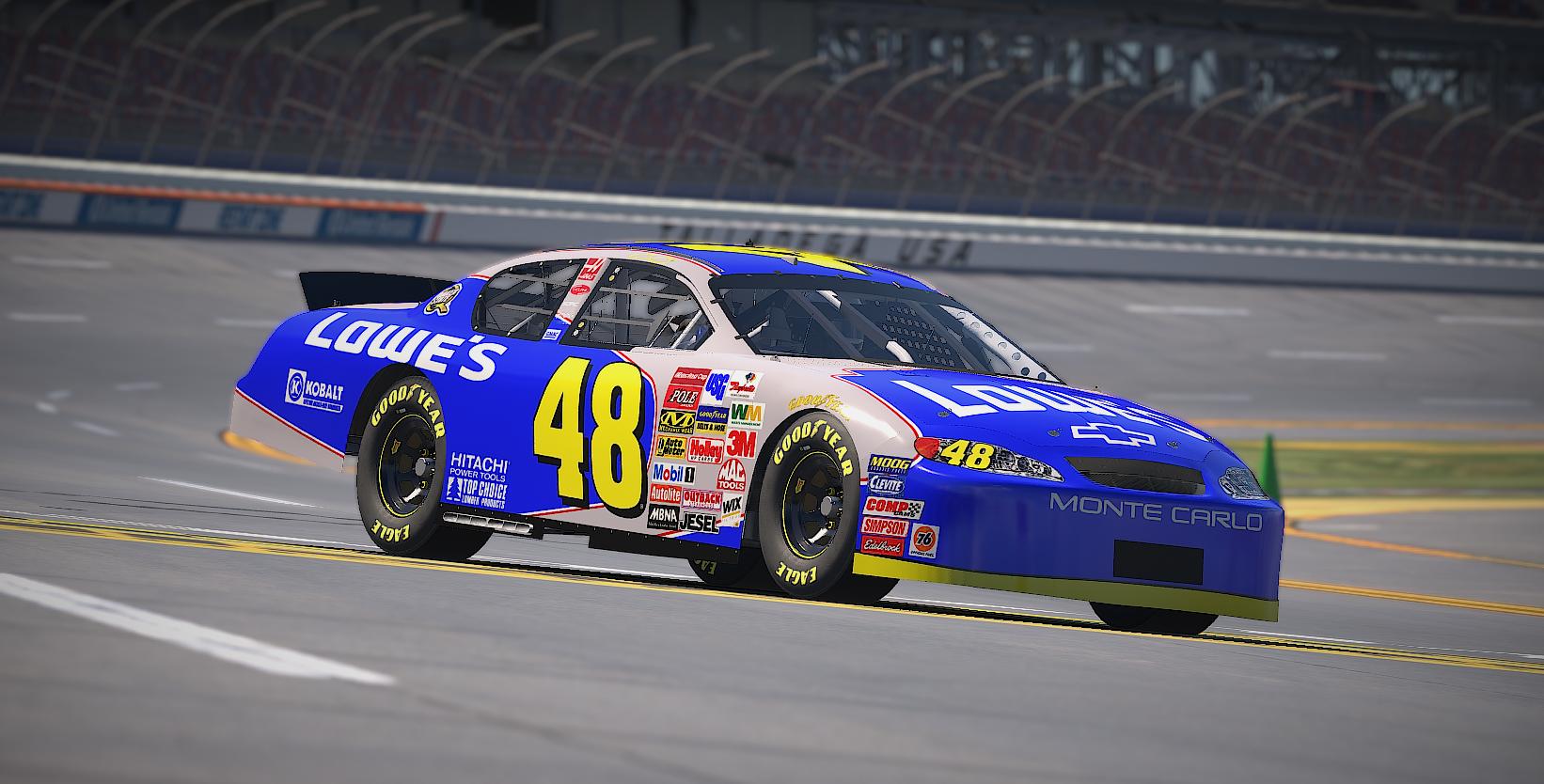 Preview of Jimmie Johnson 2004 Car Superspeedway by Joseph Costello