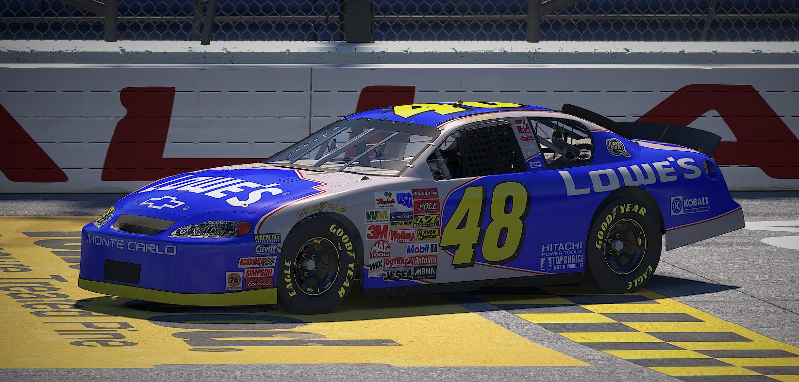 Preview of Jimmie Johnson 2004 Car Superspeedway by Joseph Costello