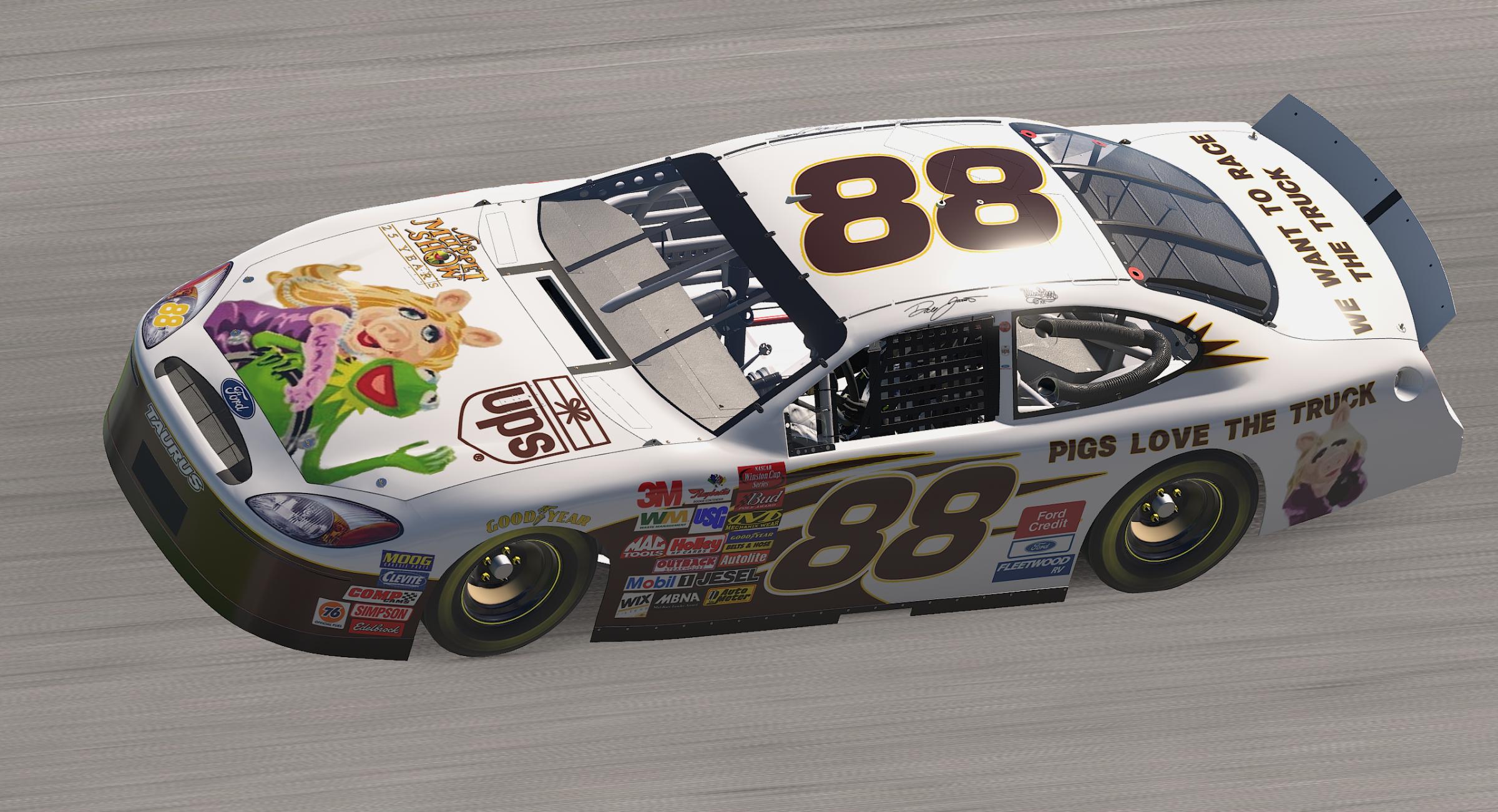Preview of Dale Jarrett Muppets Superspeedway Taurus  by Lucas Ploessl