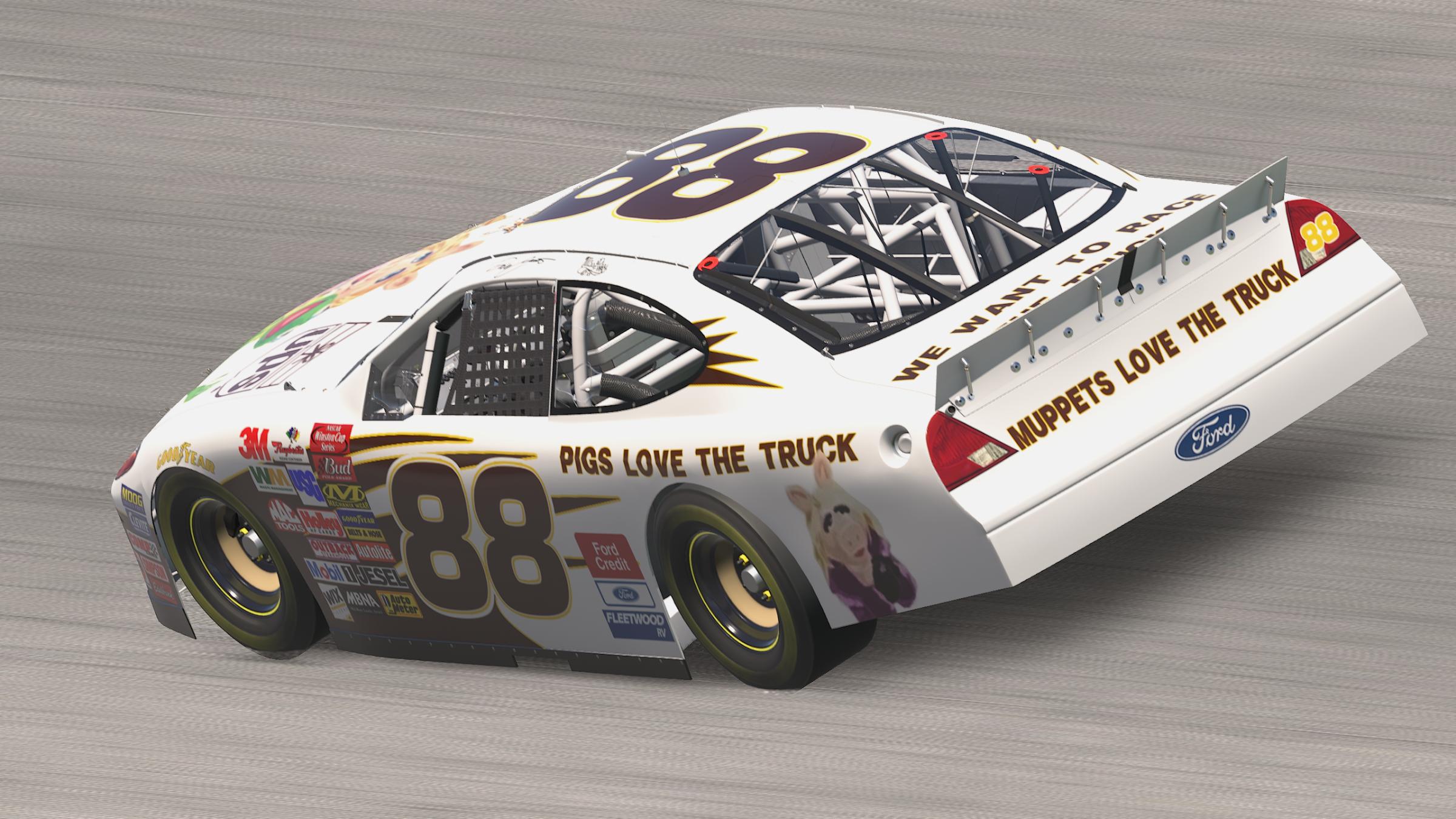 Preview of Dale Jarrett Muppets Speedway Taurus by Lucas Ploessl