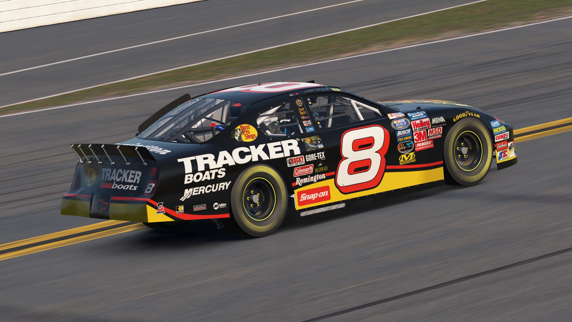 Preview of Martin Truex Jr - 2004 Bass Pro Shops Chevrolet Monte Carlo Superspeedway No Number by Doug DeNise