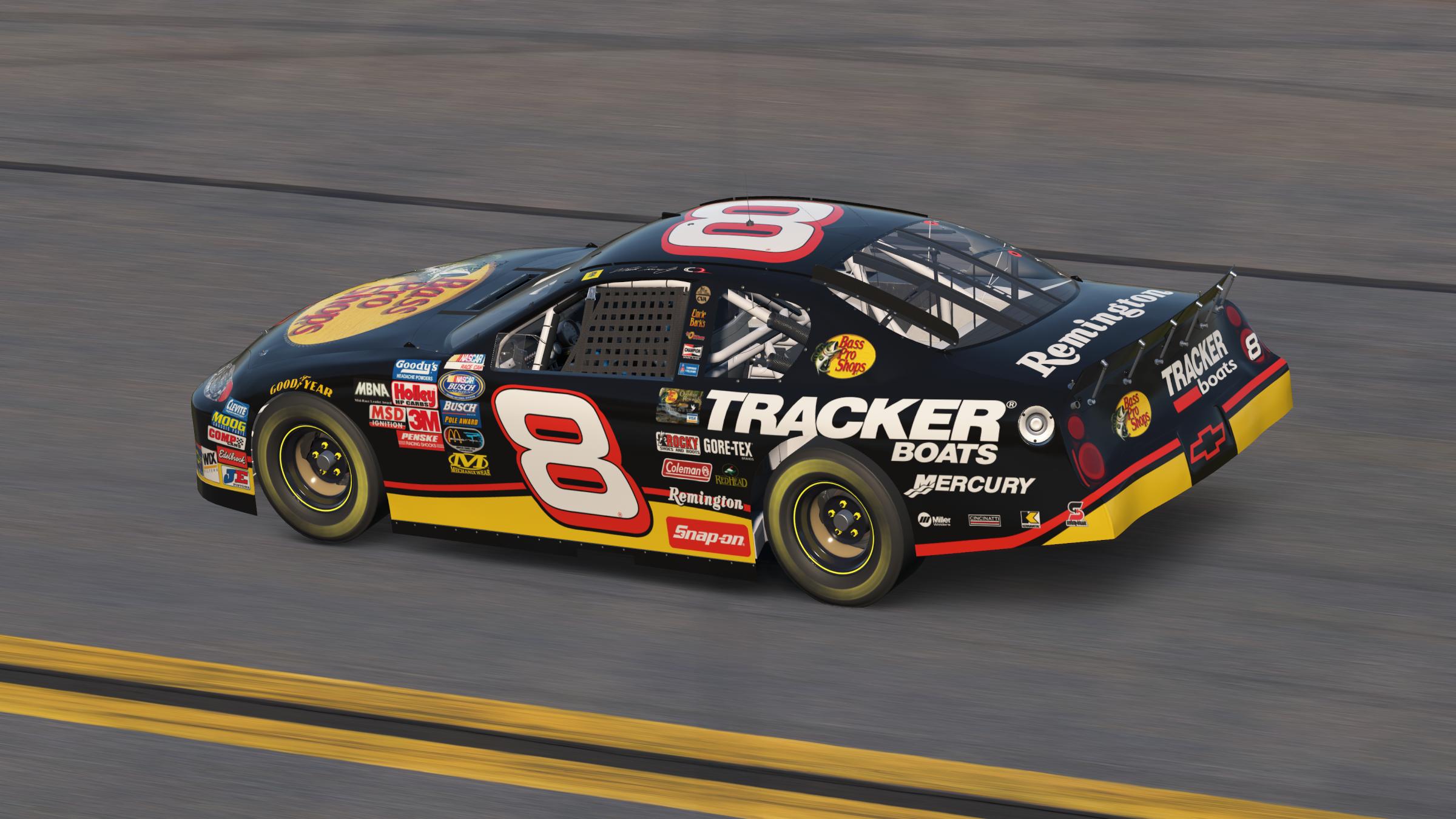 Preview of Martin Truex Jr - 2004 Bass Pro Shops Chevrolet Monte Carlo Superspeedway No Number by Doug DeNise