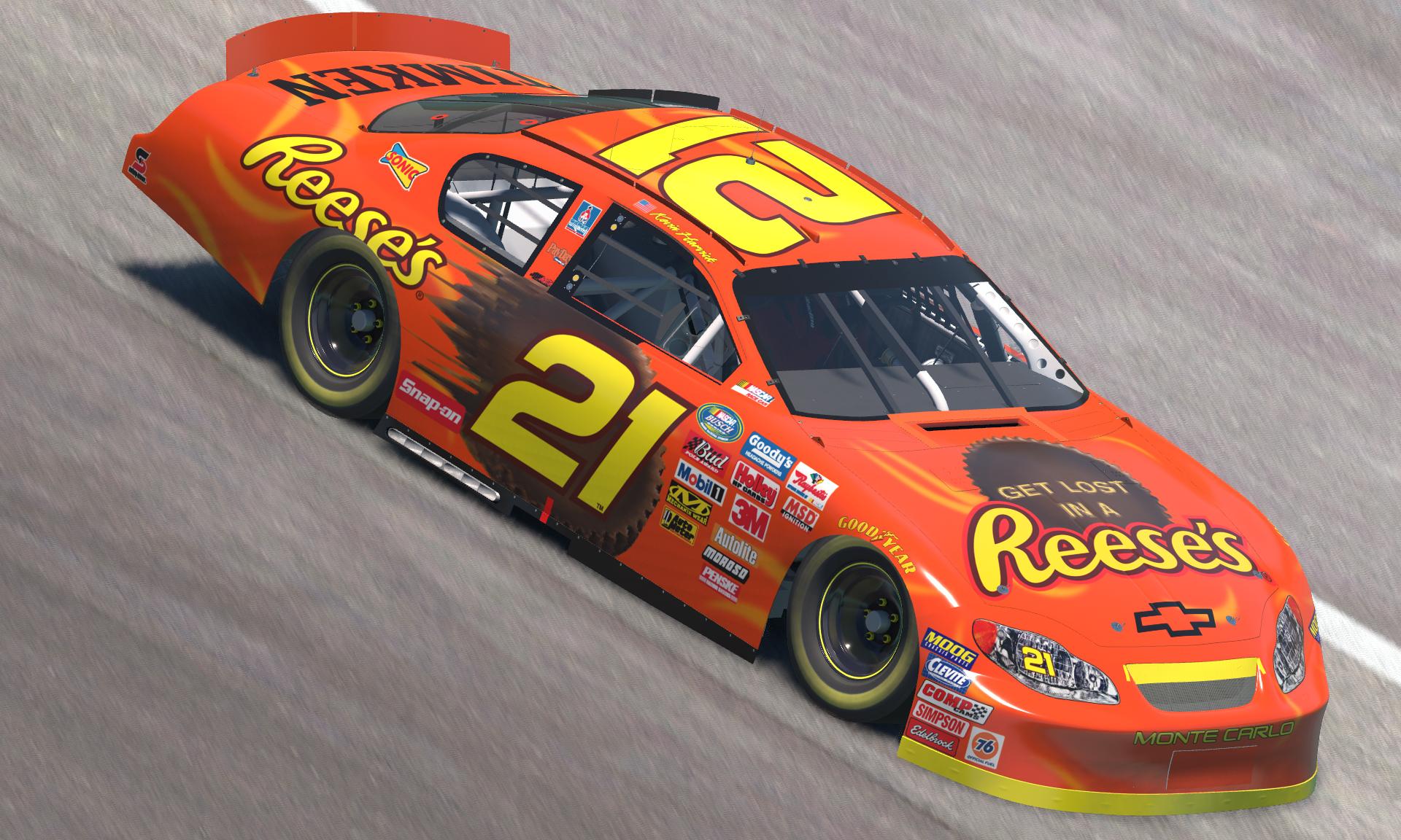 Preview of Kevin Harvick Reeses Busch Car by Kevin King