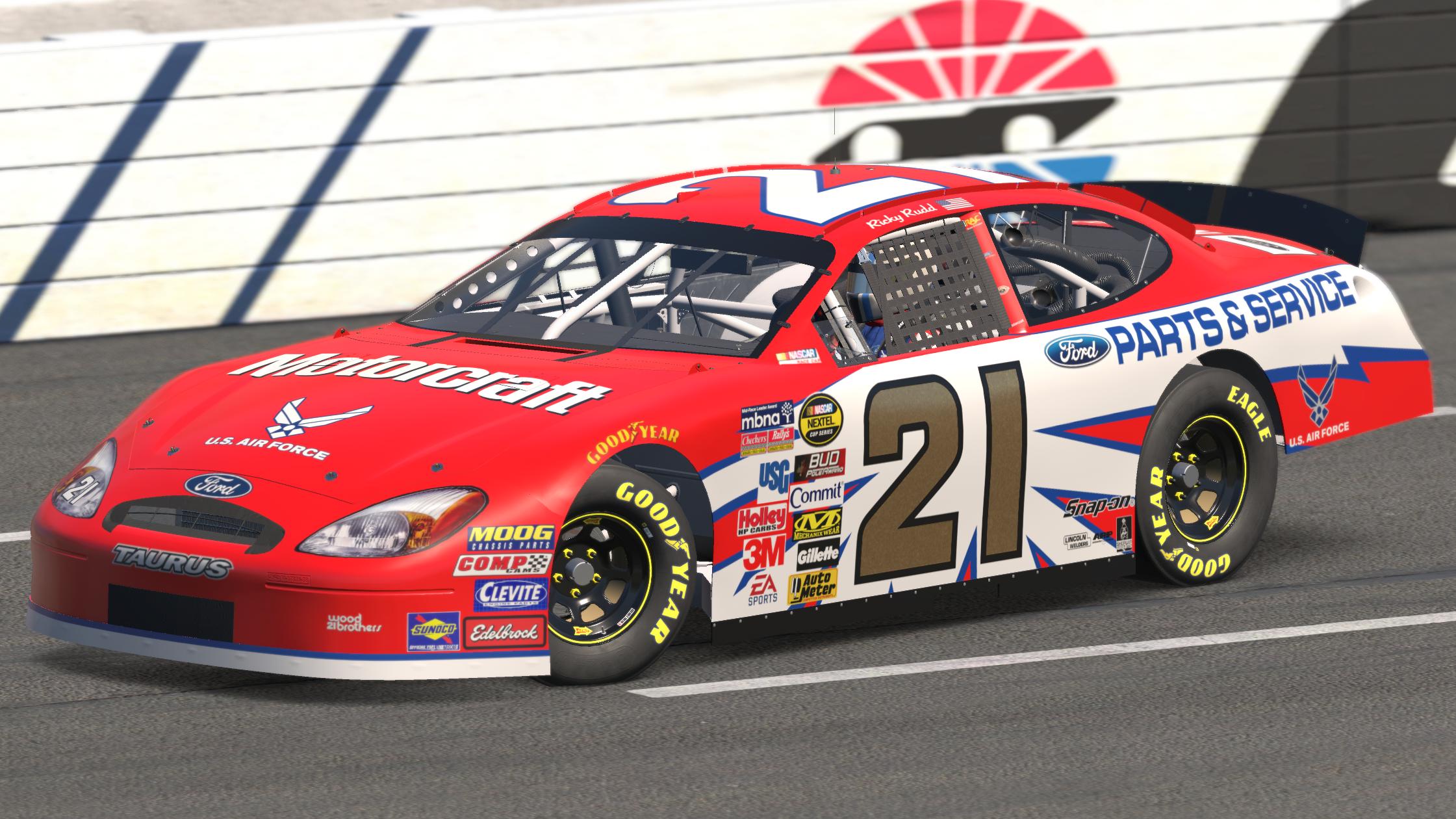 Preview of 2005 Ricky Rudd Ford Motorcraft Ford Taurus (Sim Stamped - Stockcar) by Tom W.