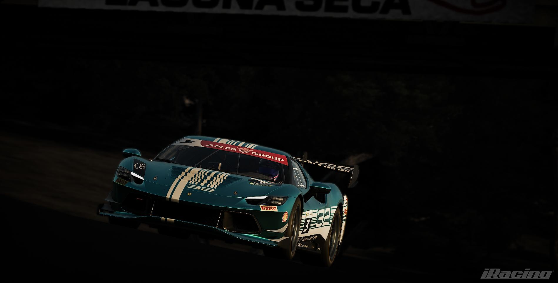 Preview of cyan Ferrari 296 Challenge 32 by Hayato Iwashita