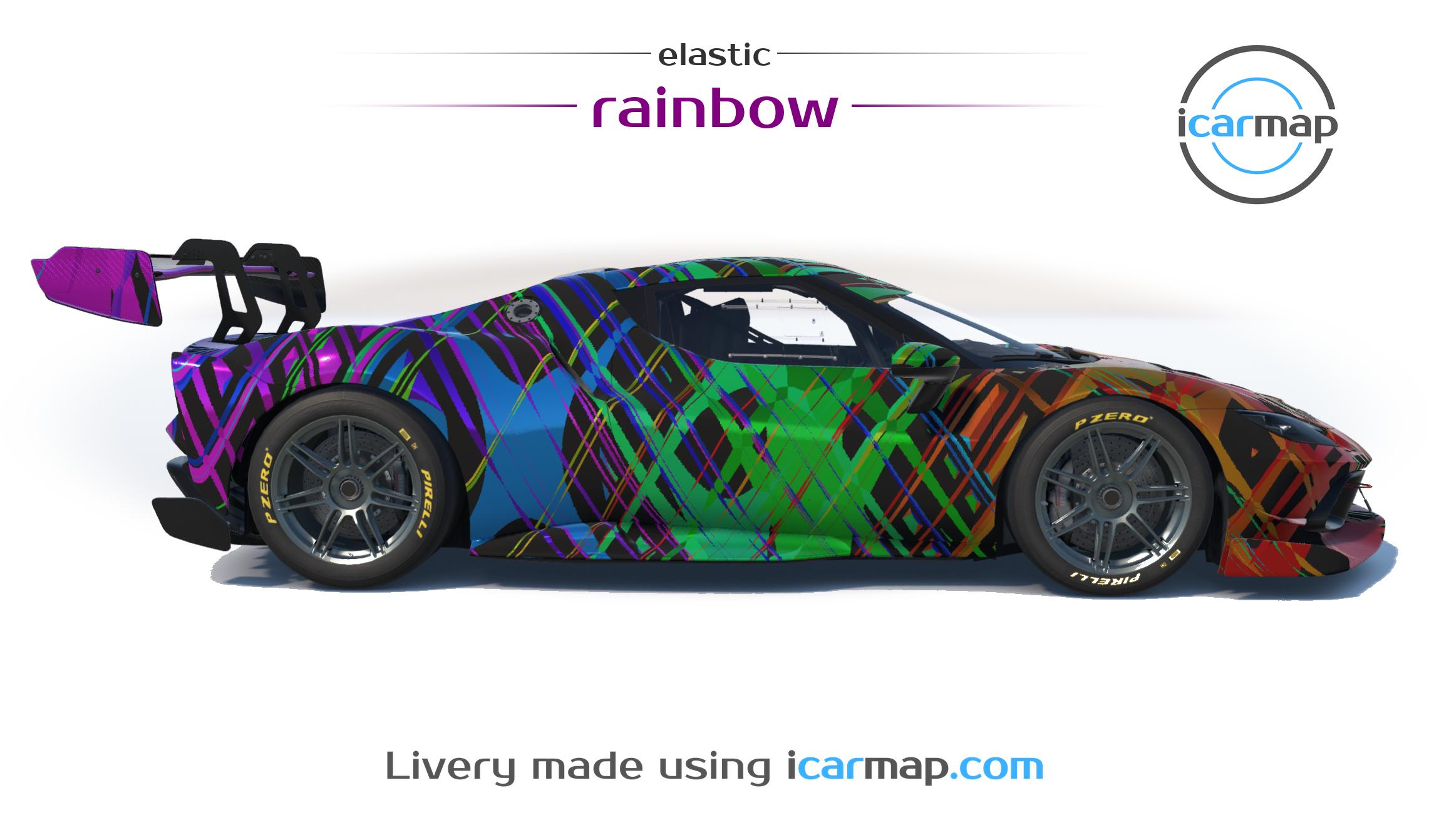 Preview of Elastic - Rainbow (Ferrari 296 Challenge) by Will M.
