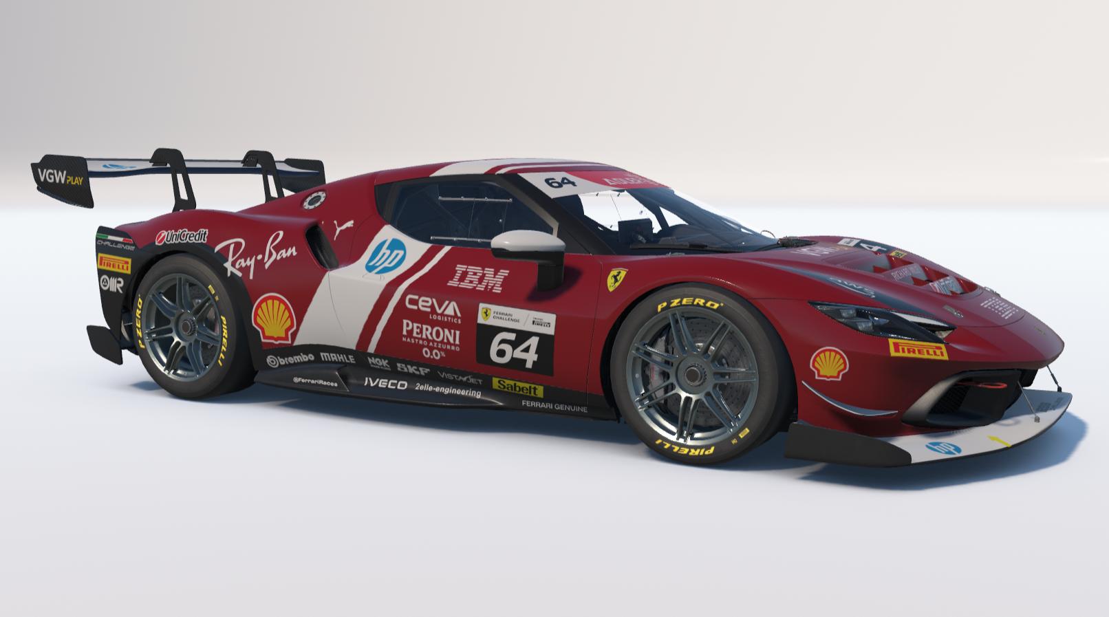 Preview of Ferrari 296 Challenge - SF-25 by Andrea Zanon