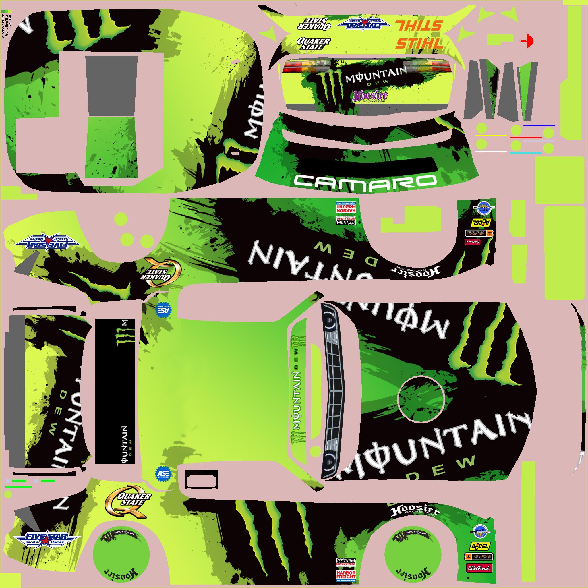 Preview of Street Stock Dirt Monster Dew by Clyde Coman