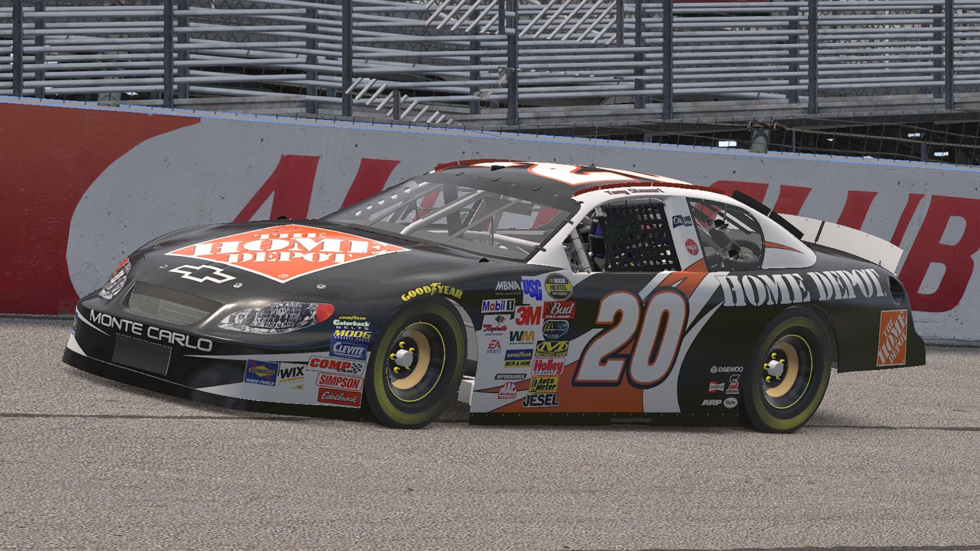 Preview of 2004 Tony Stewart Home Depot Reverse Paint Chevrolet - No Number by Zack Doty