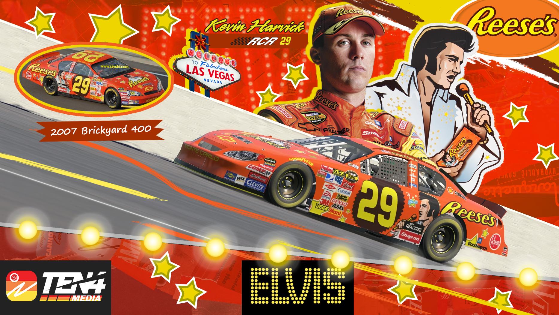 Preview of Kevin Harvick Elvis and Reeses by Tyler Shaw3
