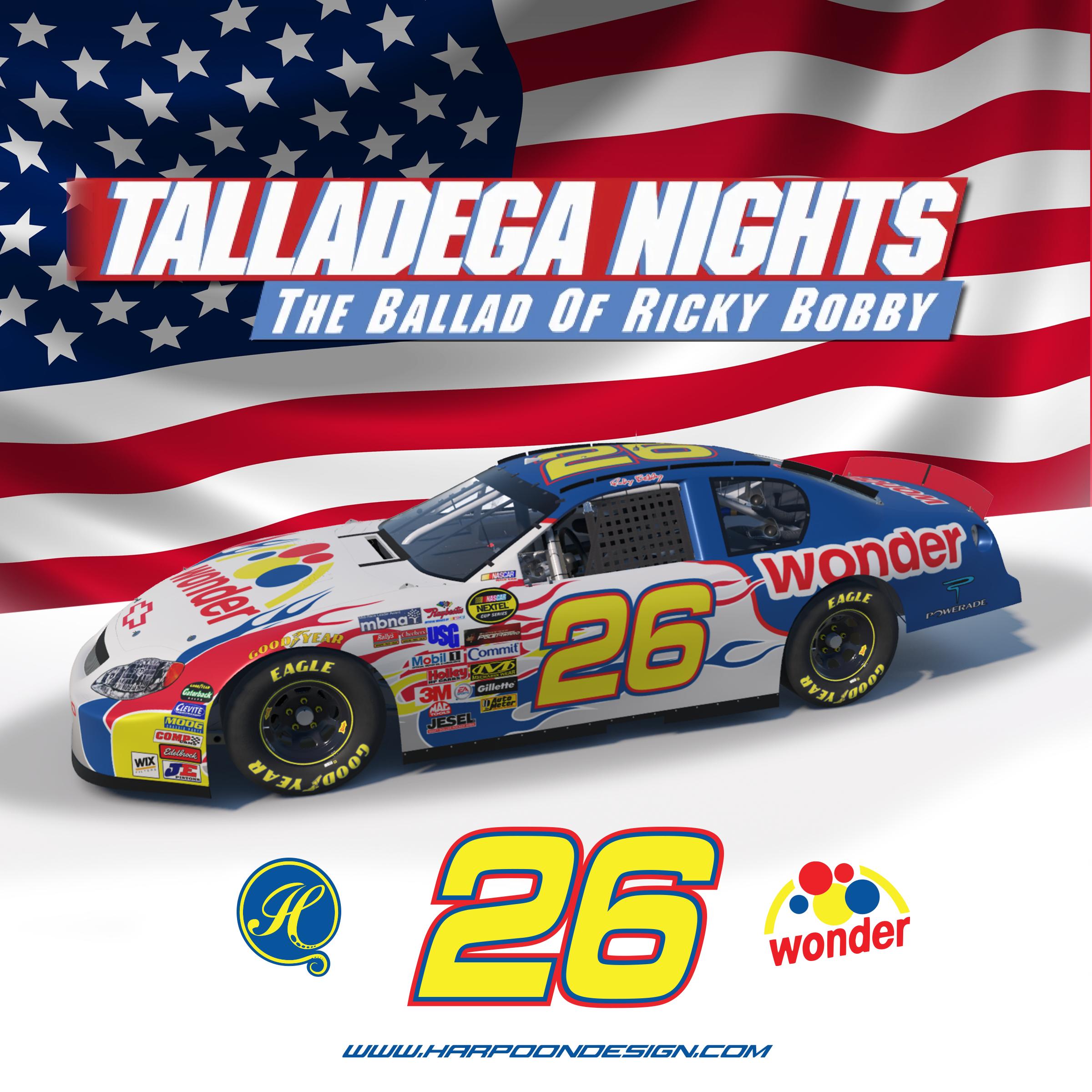 Preview of 2025 Wonder Bread Chevrolet Monte Carlo Gen4 No Num by Brantley Roden