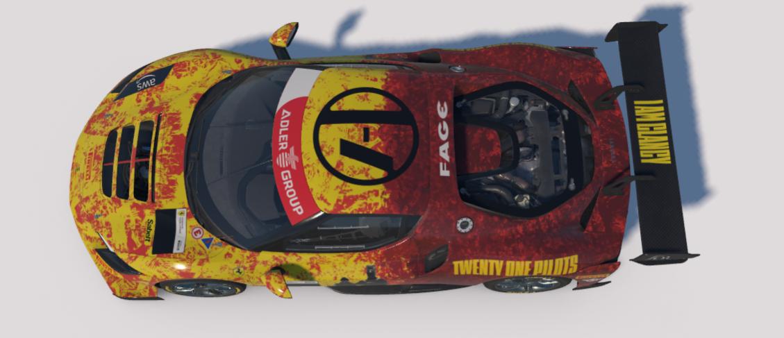 Preview of twenty one pilots Clancy Ferrari 296 by Andrew C.