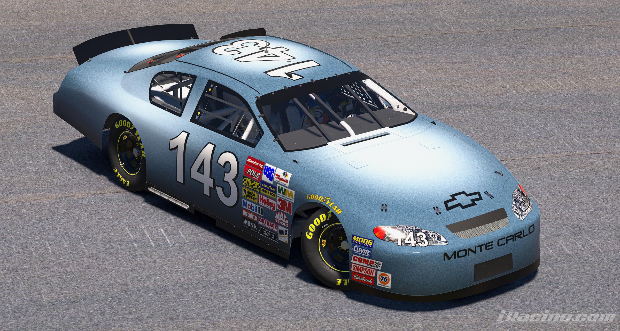 Preview of 2003 The Player Missing Car File Silver Monte Carlo SS (No #s) by Ryan A Williams