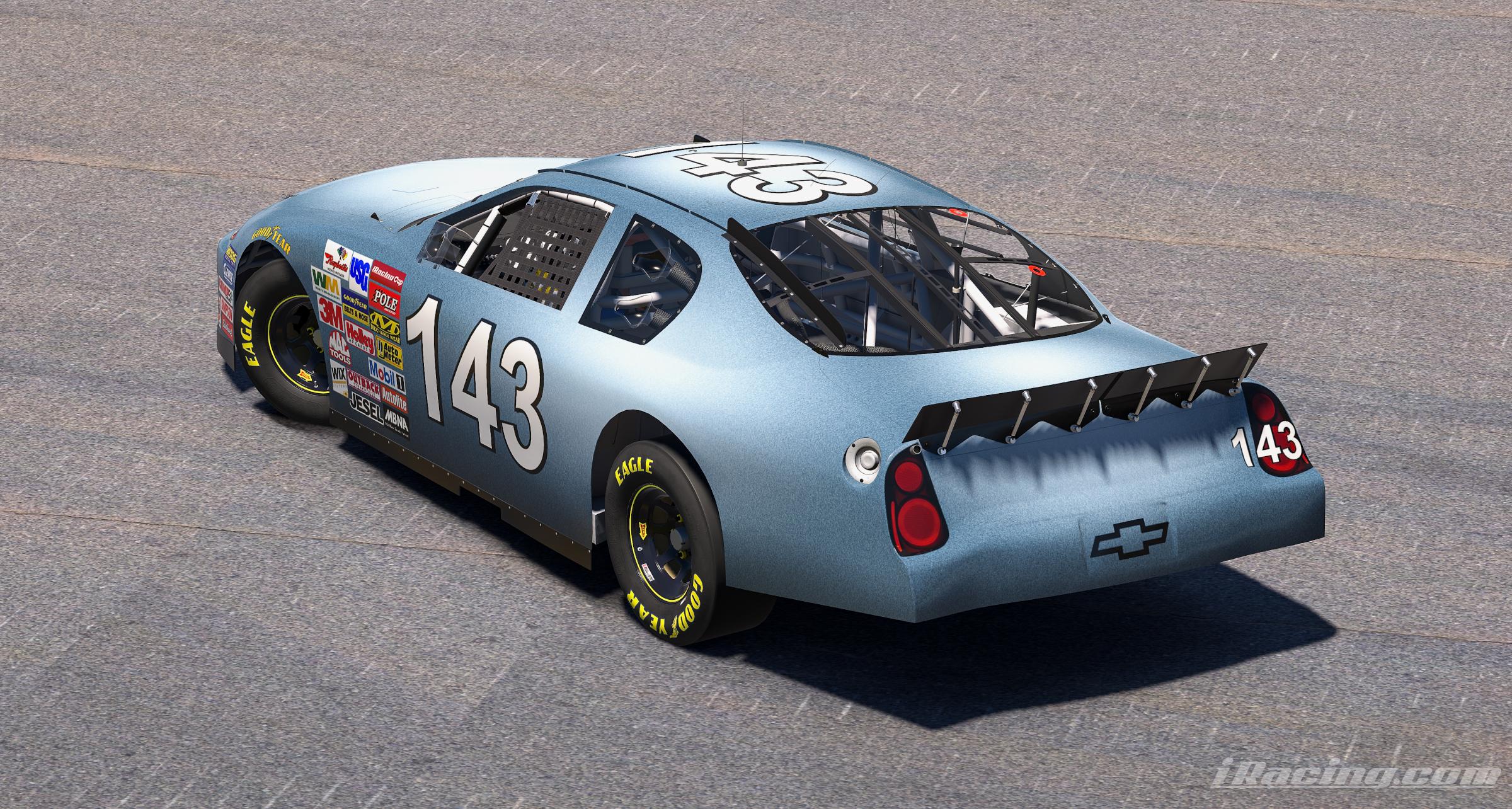 Preview of 2003 The Player Missing Car File Silver Monte Carlo SS (No #s) by Ryan A Williams