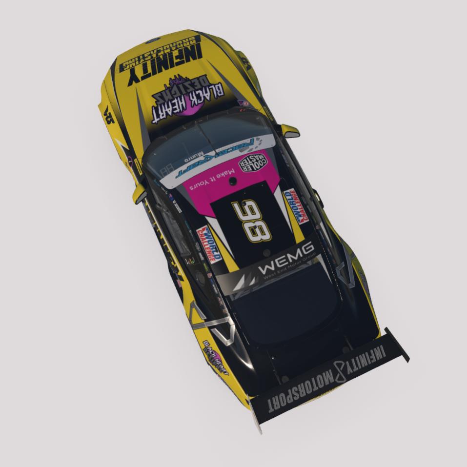 Preview of #98 Infinity Broadcasting Gen 3 Mustang by Hamish Munro