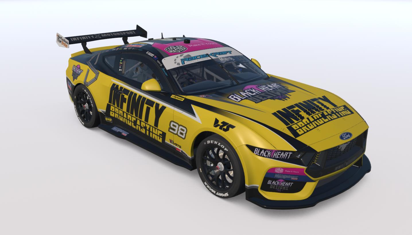 Preview of #98 Infinity Broadcasting Gen 3 Mustang by Hamish Munro