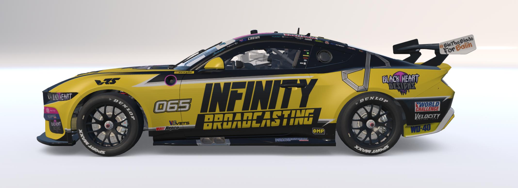 Preview of #065 Infinity Broadcasting Gen 3 Mustang by Hamish Munro