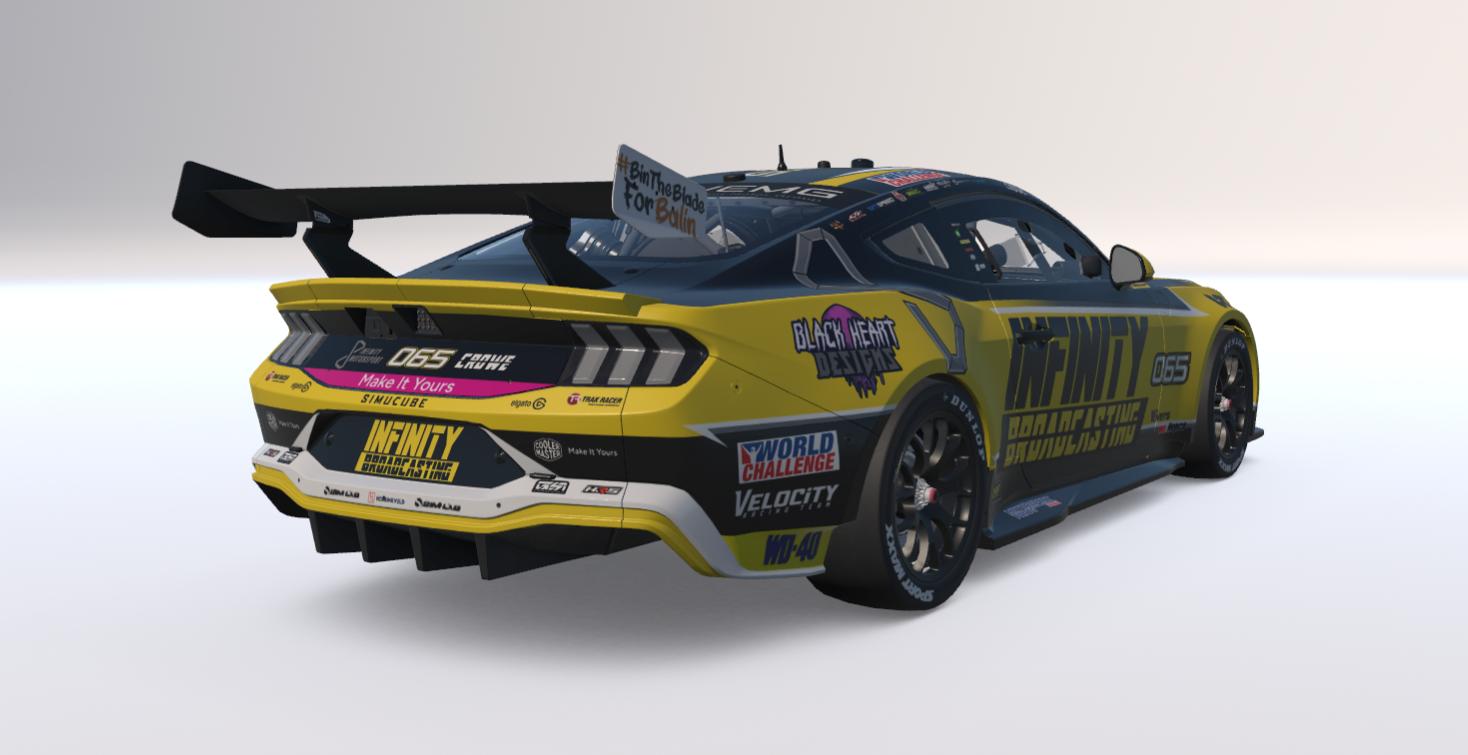 Preview of #065 Infinity Broadcasting Gen 3 Mustang by Hamish Munro