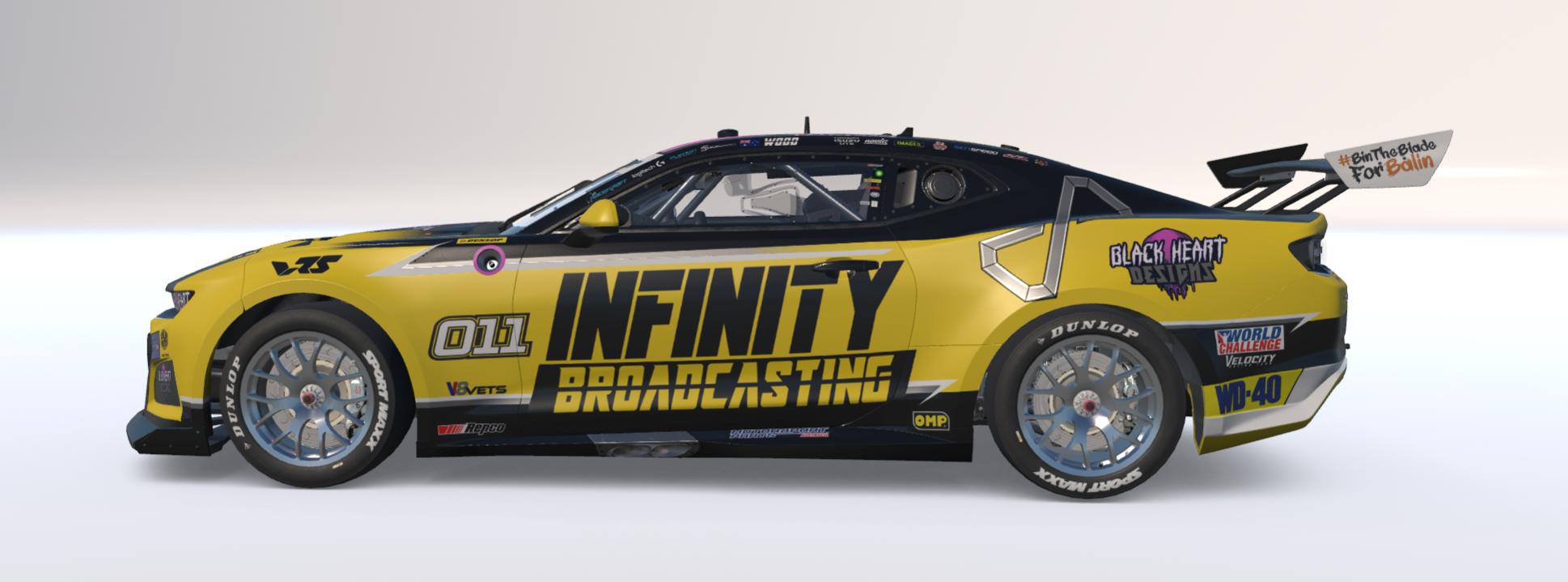 Preview of #011 Infinity Broadcasting Gen 3 Camaro by Hamish Munro
