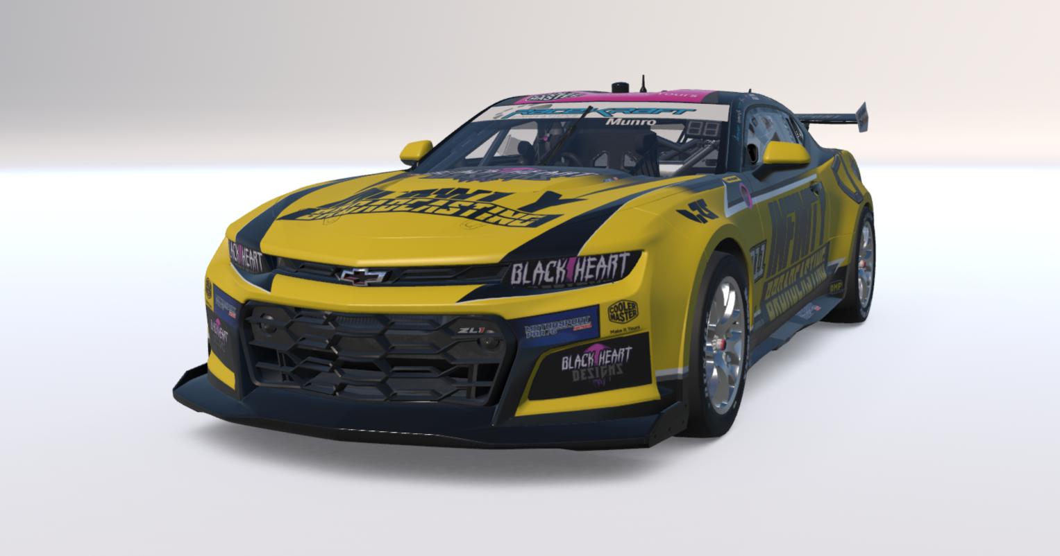 Preview of #011 Infinity Broadcasting Gen 3 Camaro by Hamish Munro