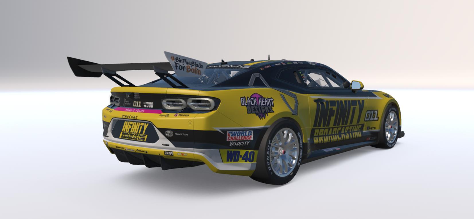 Preview of #011 Infinity Broadcasting Gen 3 Camaro by Hamish Munro