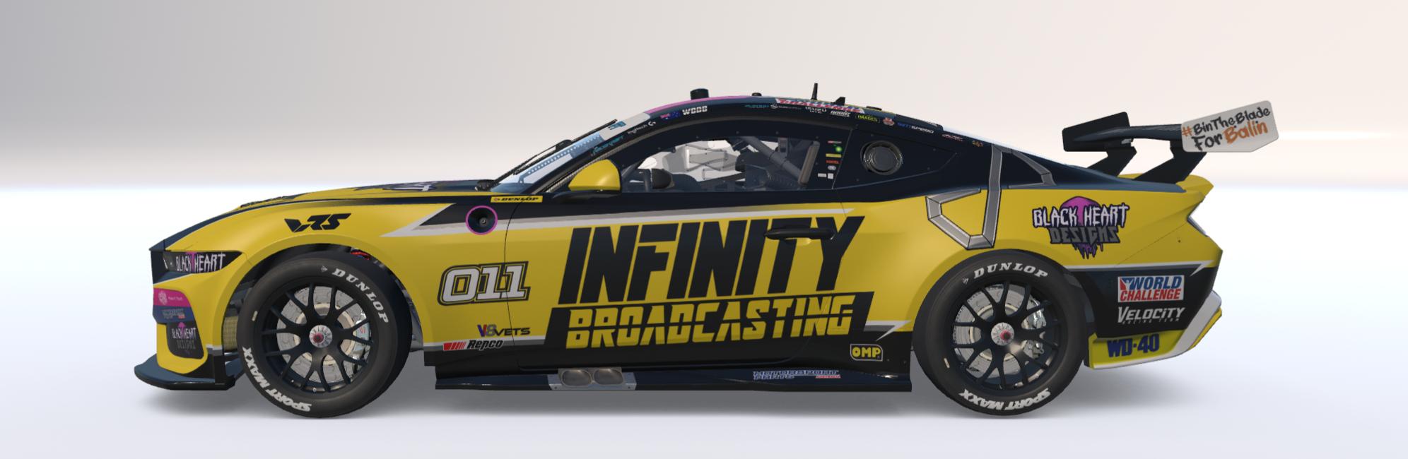 Preview of #011 Infinity Broadcasting Gen 3 Mustang by Hamish Munro