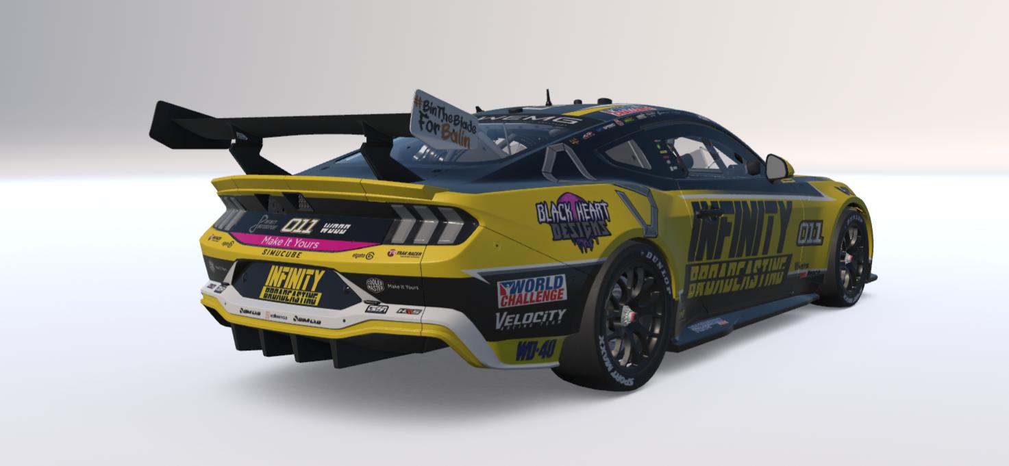 Preview of #011 Infinity Broadcasting Gen 3 Mustang by Hamish Munro