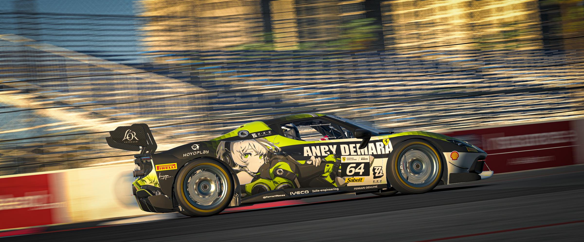 Preview of Anby (ZZZ) Ferrari Challenge by Mark D Reed