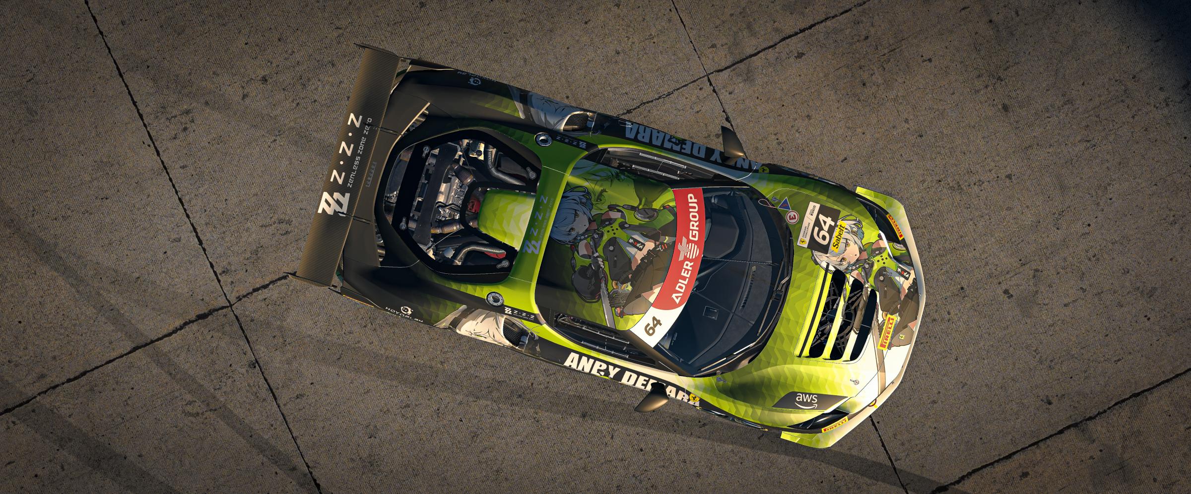 Preview of Anby (ZZZ) Ferrari Challenge by Mark D Reed