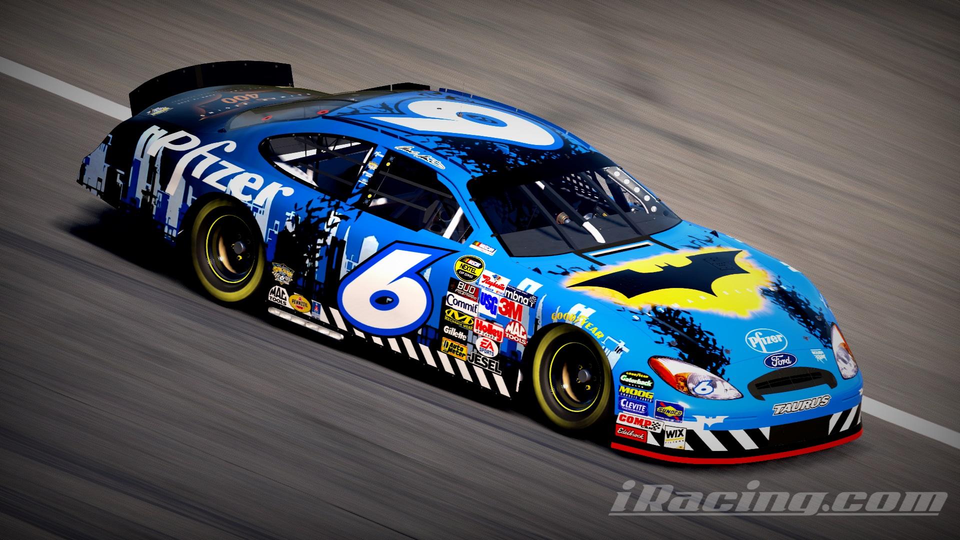 Preview of 2005 #6 Mark Martin Batman Begins Pfizer Ford Taurus by Christian Budd