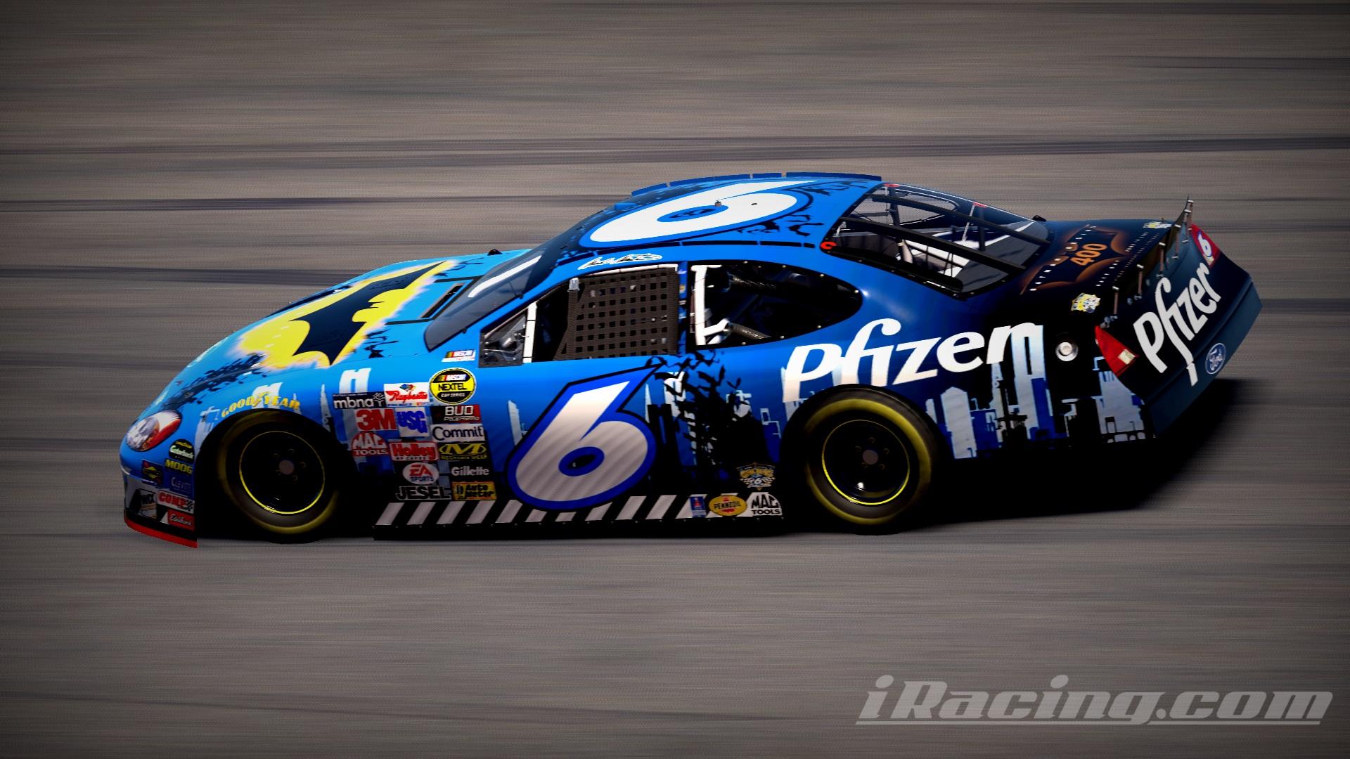 Preview of 2005 #6 Mark Martin Batman Begins Pfizer Ford Taurus by Christian Budd