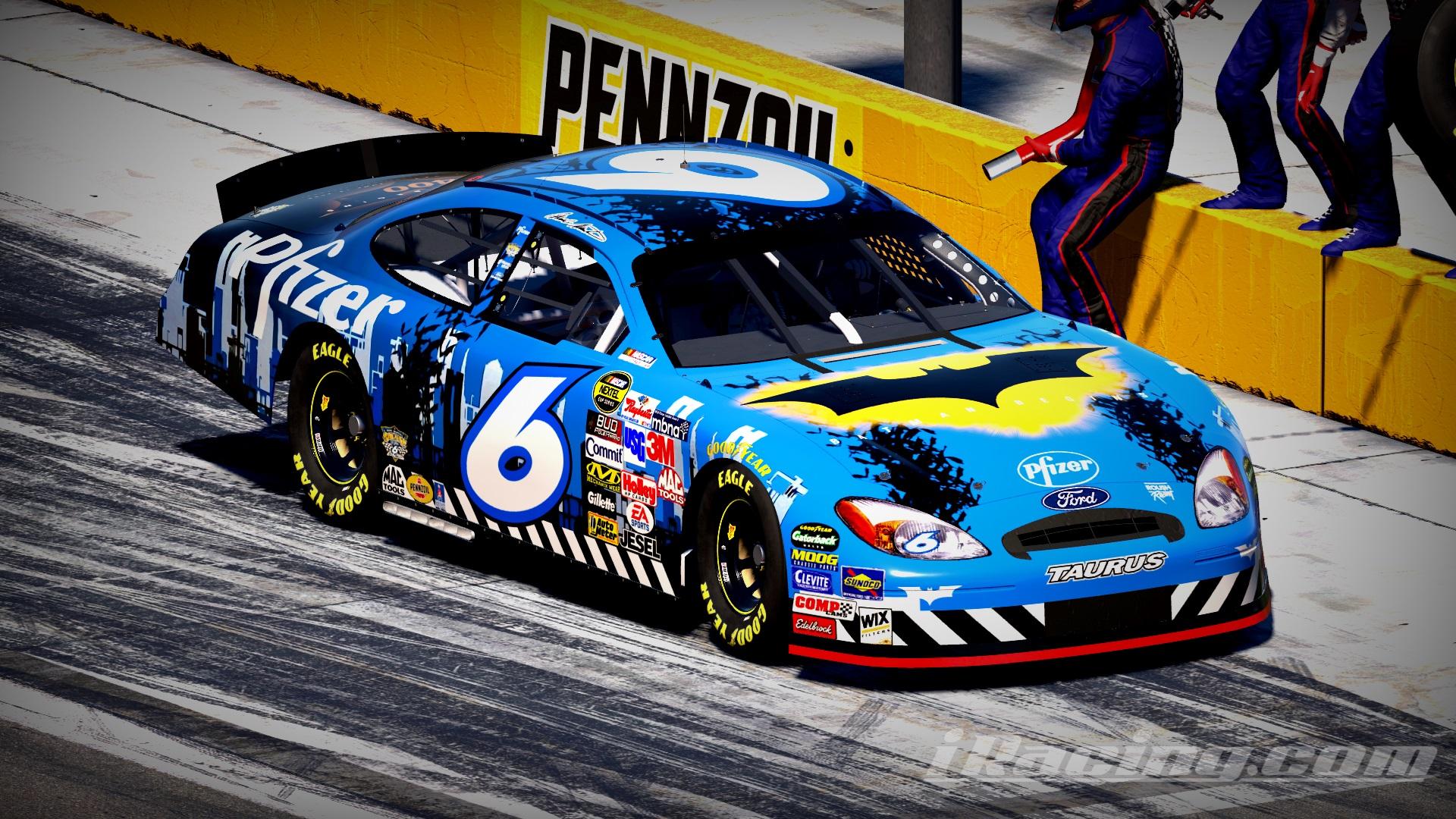 Preview of 2005 #6 Mark Martin Batman Begins Pfizer Ford Taurus by Christian Budd