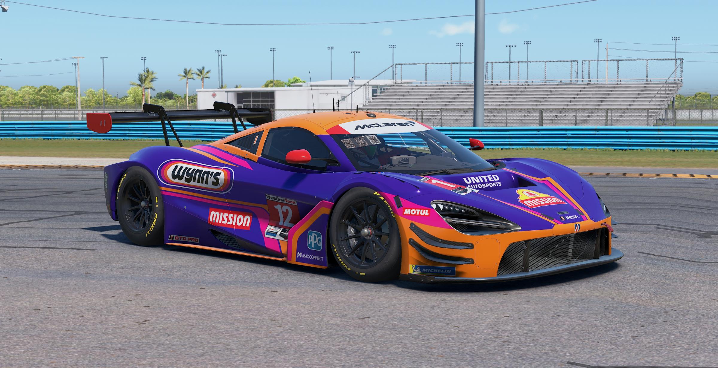 Preview of Wynns United Autosports Concept - McLaren 720S GT3 EVO by Jai L.