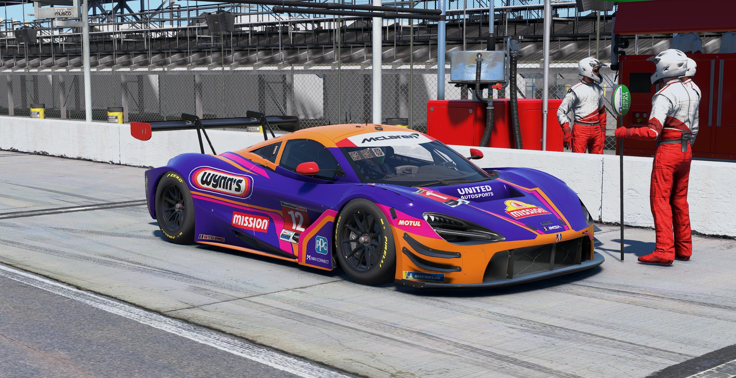 Preview of Wynns United Autosports Concept - McLaren 720S GT3 EVO by Jai L.