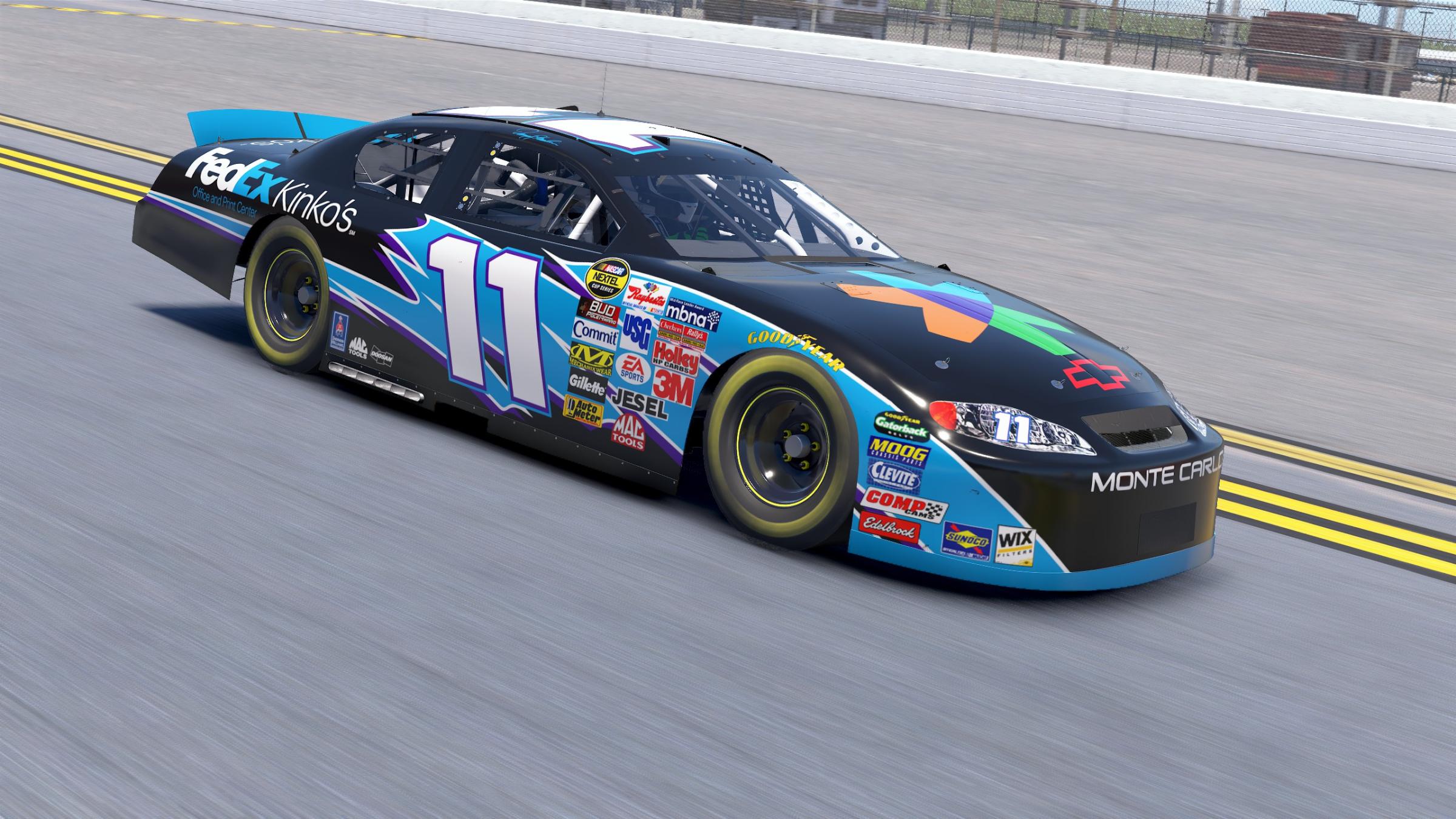 Preview of Denny Hamlin FedEx Kinkos Reverse Throwback 2006 to 2017 by Davin Cornelius