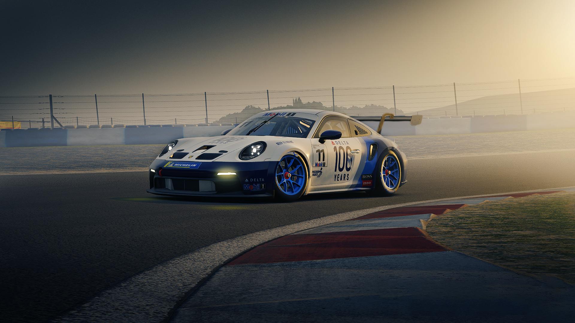 Preview of DELTA AIRLINES 100 YEARS PORSCHE 911 GT3 CUP 992 by Matthew Moscone