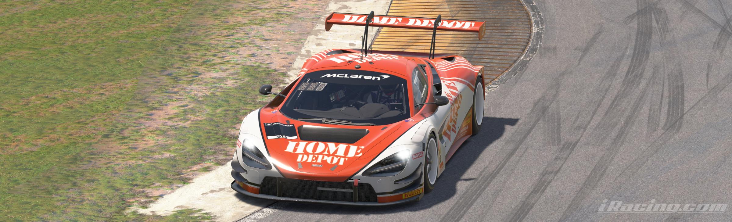 Preview of Home Depot McLaren 720s GT3 EVO ... NO NUMBERS by Bernie Mobbs