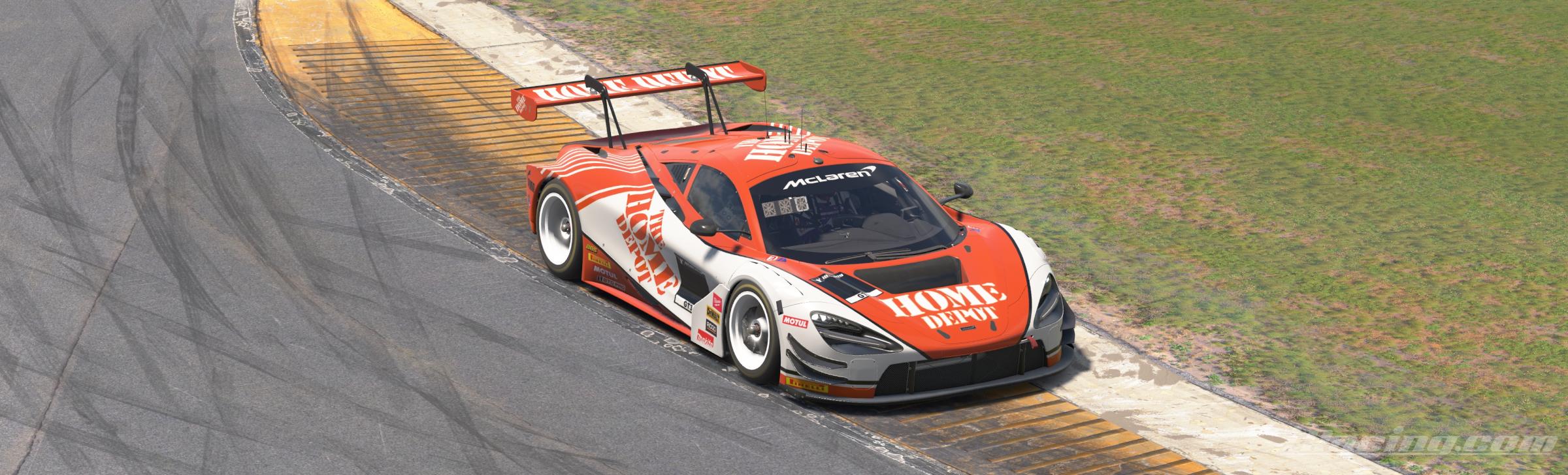 Preview of Home Depot McLaren 720s GT3 EVO ... NO NUMBERS by Bernie Mobbs