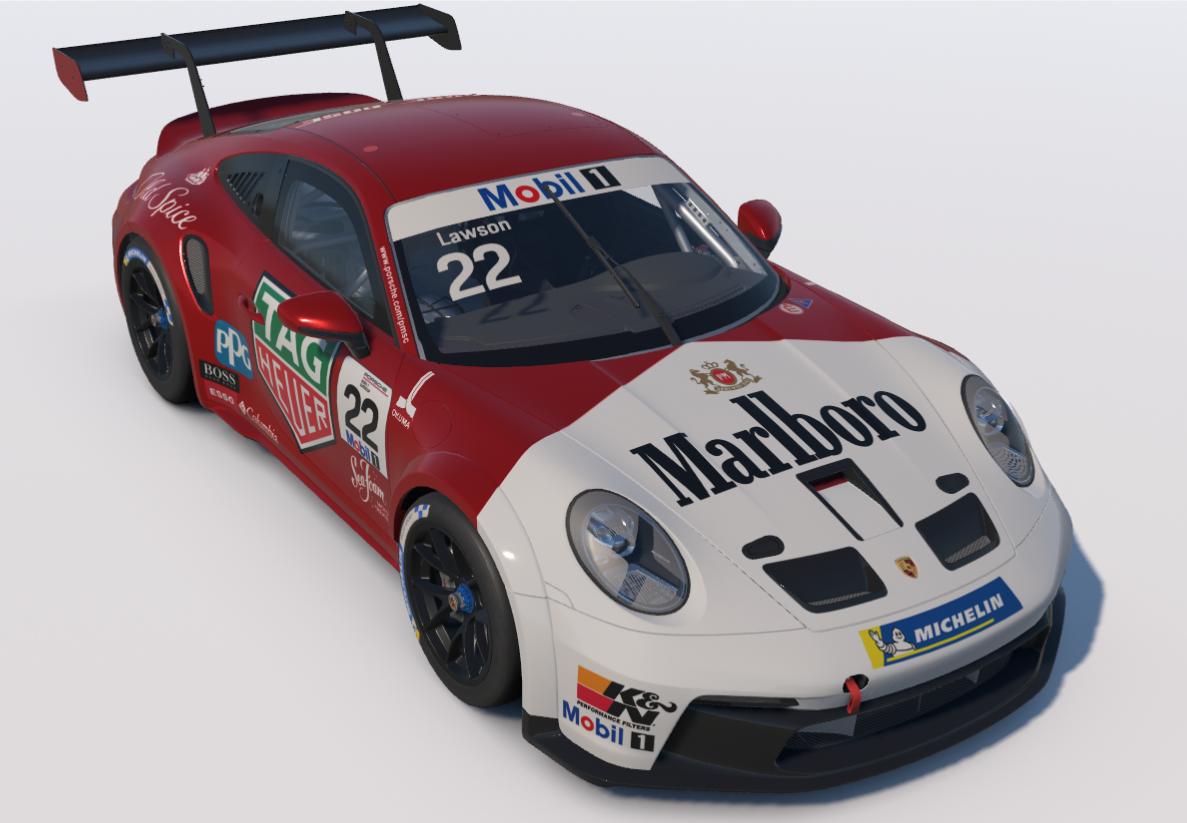 Preview of Marlboro Porsche 911 GT3 Cup (992) by Ronald Lawson2