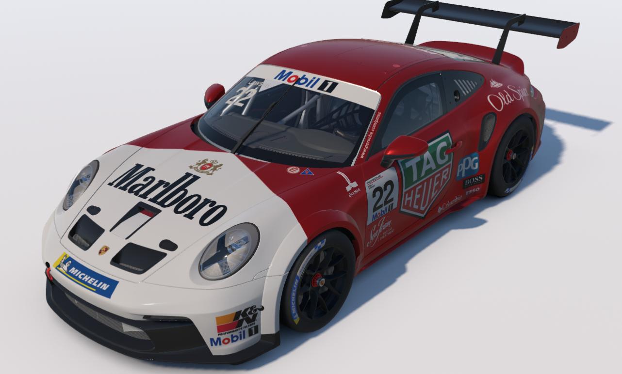 Preview of Marlboro Porsche 911 GT3 Cup (992) by Ronald Lawson2