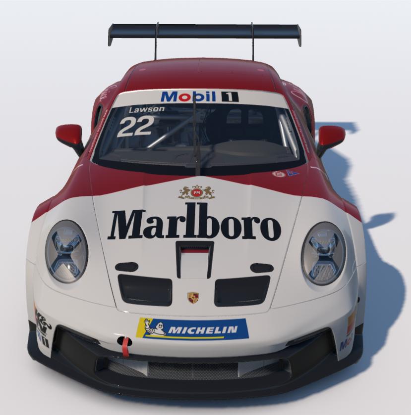 Preview of Marlboro Porsche 911 GT3 Cup (992) by Ronald Lawson2